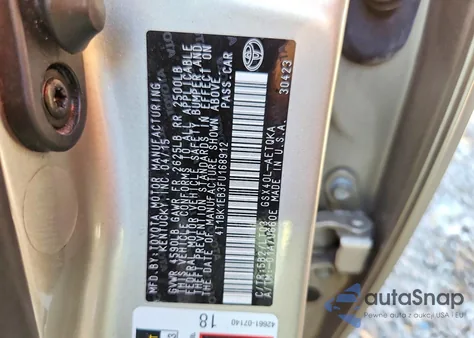 2015 Toyota Avalon Xle from USA, damaged, VIN 4T1BK1EB3FU168912